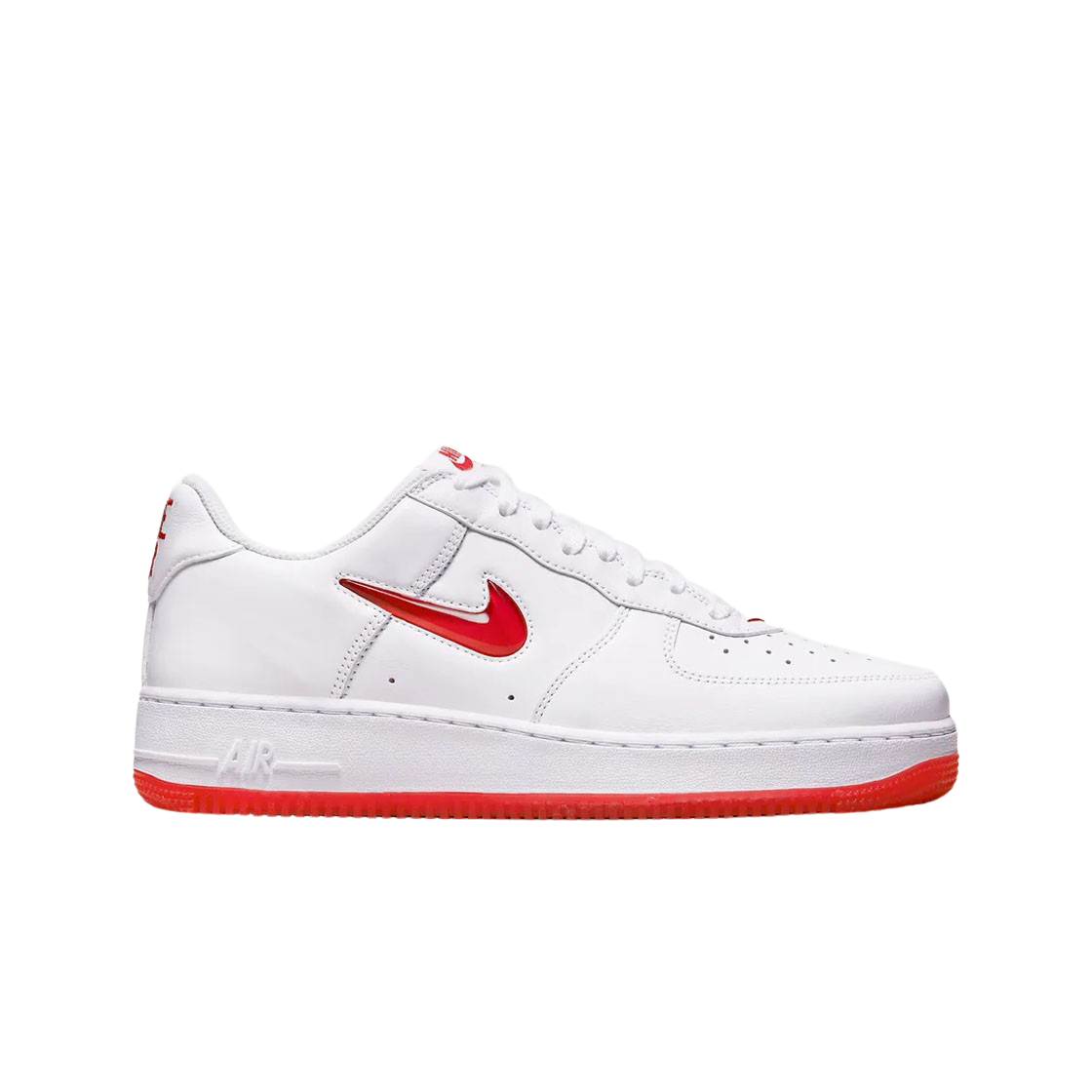 white and red air force 1 footlocker
