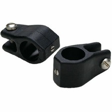 7/8 Jaw Slide - Black Nylon - Bimini Top -OEM...