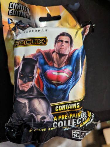 You Pick! Single Figure and Card- Wizkids Heroclix Batman v Superman - Picture 1 of 1