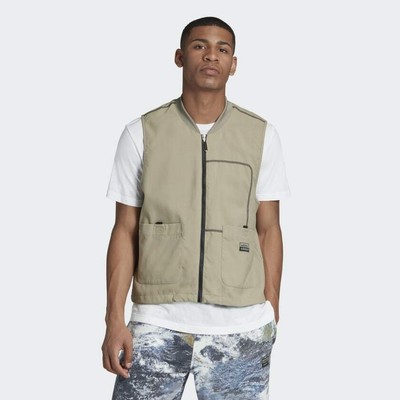 🆕 ADIDAS Men's Originals R.Y.V. Blkout Vest GD9274 Clay (Sz: S) 🔥 | eBay