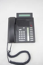 Northern Telecom Meridian M5208 Black Desk Phone
