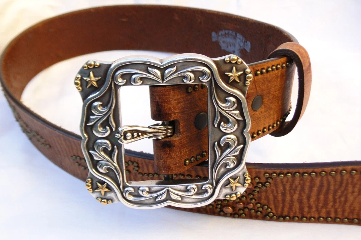 Justin Boots Leather Silver Belts for Women for sale | eBay