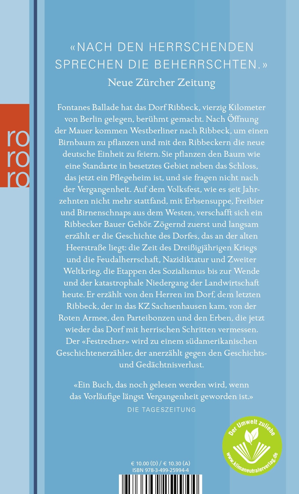 Thumbnail - Die Birnen Von Ribbeck, Friedrich Christian Delius