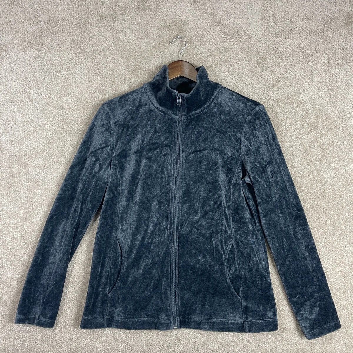 Talbots store velour jacket