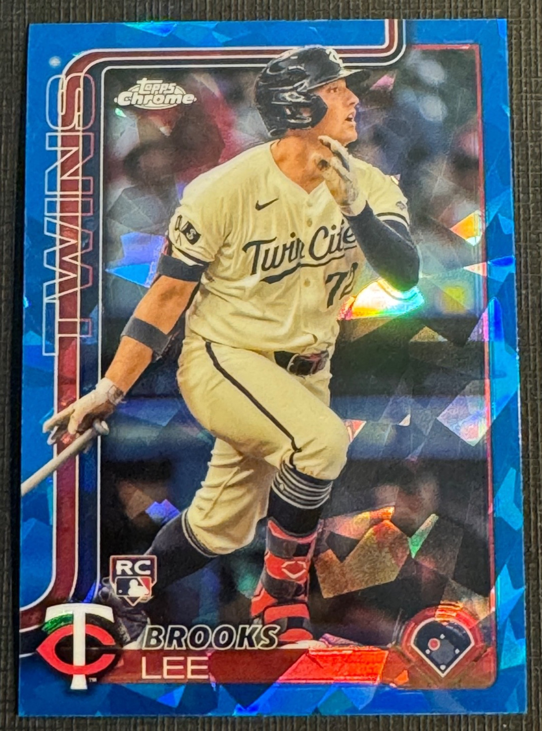 2025 Topps Chrome Sapphire Edition Brooks Lee #234 Minnesota Twins Rc Rookie
