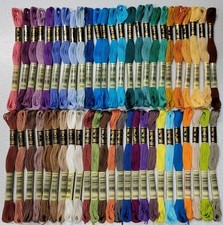 50 DMC 25 Embroidery Floss 50 Different Colors 3833 - 3895 FULL Skeins HTF