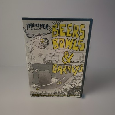 DVD Thrasher Presents Beers Bowls & Barneys SKATEBOARDING RARE Out of Print