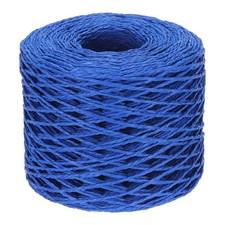 Twisted Raffia Paper Rope 600 Feet, Raffia Ribbon Twine String, Navy