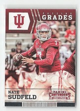 2016 Panini Football Contenders Draft Picks Nate Sudfeld Passing Grades #11 RC