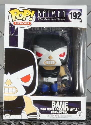 BANE BTAS Funko Pop! 192 w/Protector Batman Animated Series Cartoon DC