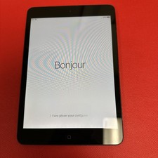 iPad Mini 1st Gen A1432 Black Good Screen For parts Only
