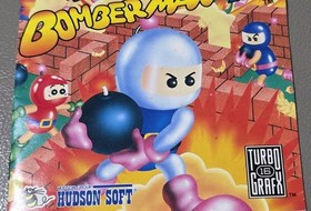 Bomberman '93 TurboGrafx 16 Original Manual Instruction Booklet Only - NO GAME