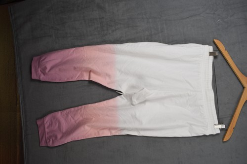 NY&C Soho Street Hoodie Jogger Set Damen XL Oberteil M Unterteil Ombre Dip Dye Pink - Bild 14 von 15