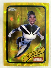 2025 Topps Chrome Marvel - Photon #24 - Yellow Lava Refractor