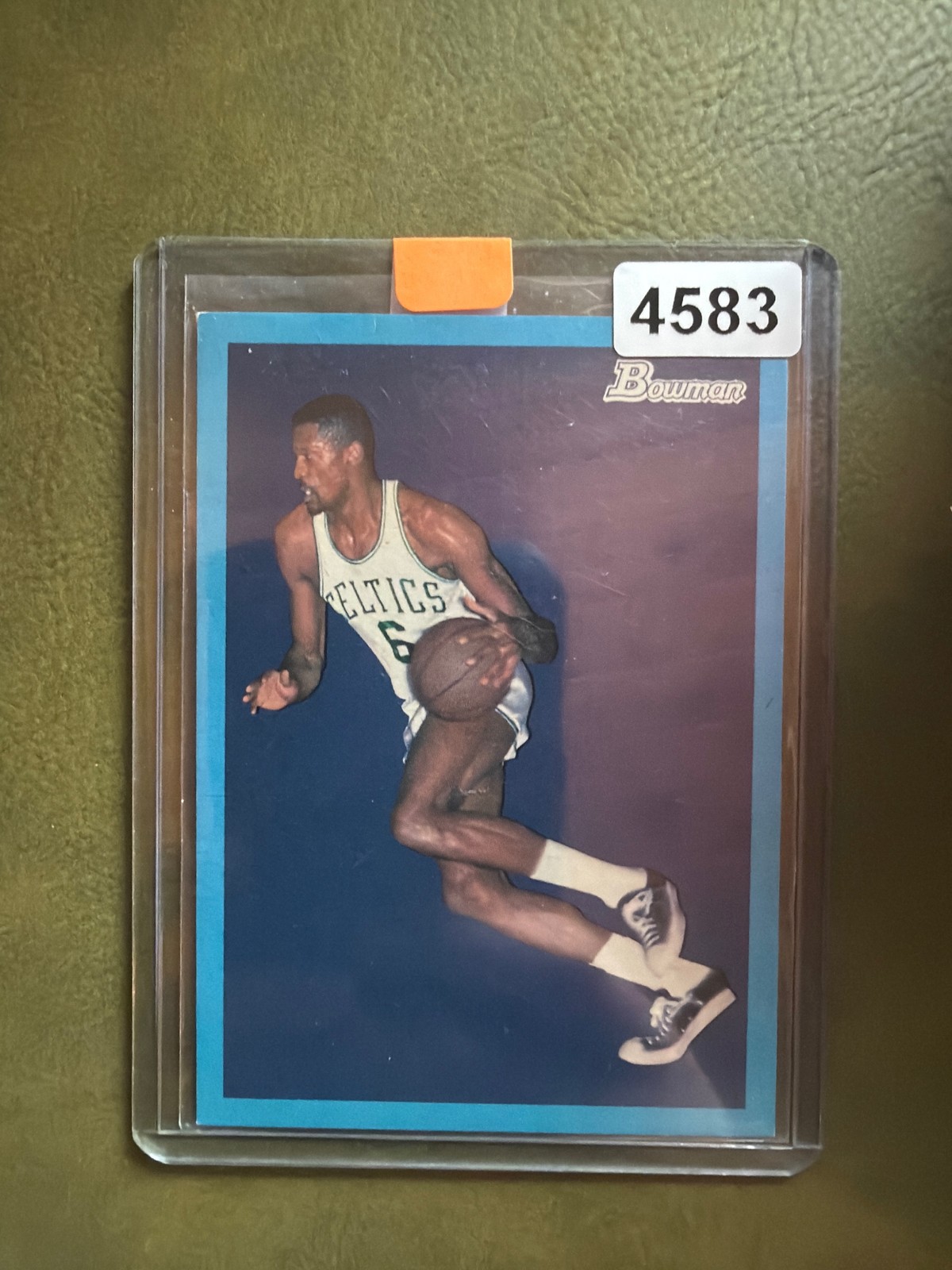 2009-10 Bowman 48 #82 Bill Russell Blue #/1948