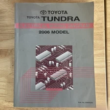 2006 Toyota Tundra Truck Electrical Wiring Diagram ORM FACTORY ORIGINAL