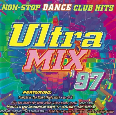 CD Todd Terry, Marta Wash, Joeclyn Brown Ultra Mix 97 Non-Stop Dance Club Hits