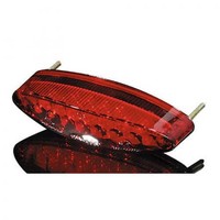 Highsider Motorrad LED Mini RüCklicht Number1 Rot E-GeprüFt (1Stck)