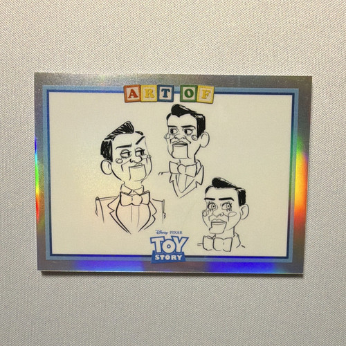 The Dummies [Red] #ART-17 2025 Topps 30 Years of Toy Story Art Of Toy Story card