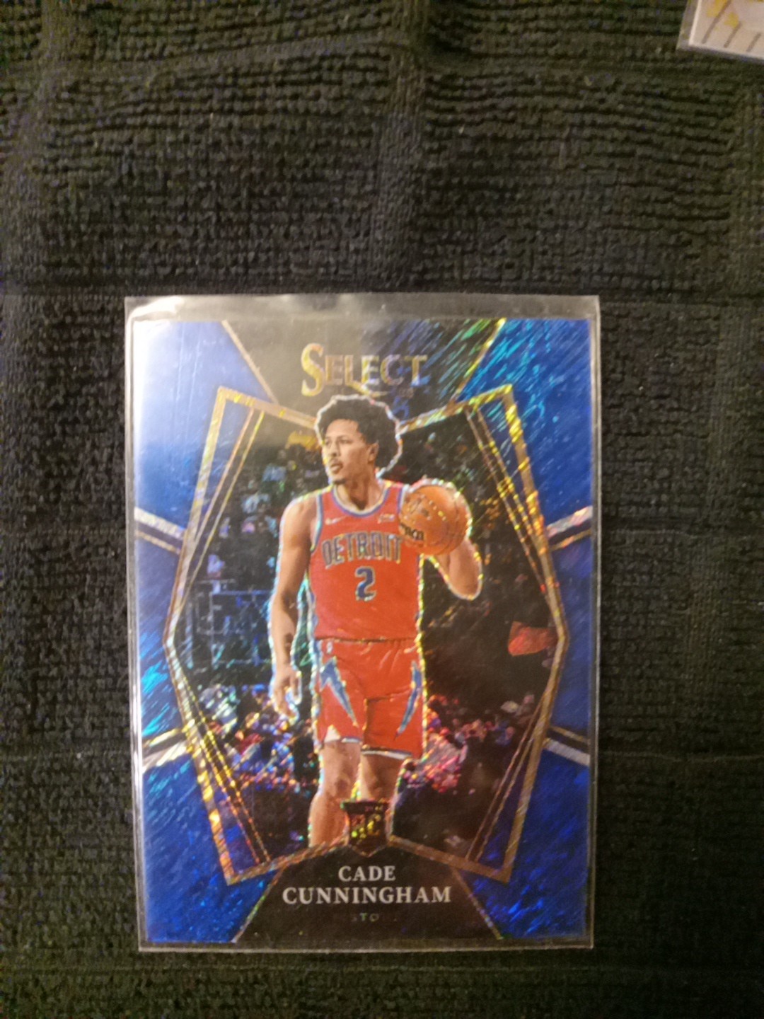 2021-22 Panini Select - Concourse Cade Cunningham #11 Blue Shimmer Prizm (RC)
