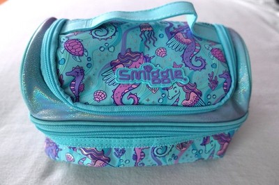 smiggle Lunchbox Brotdose Kühltasche Isoliertasche Isotasche rosa lila blau Meer