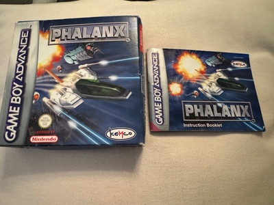 Nintendo Gameboy Advance ~ OVP / ANLEITUNG / PHALANX ~ Game Boy / GBA