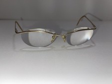 Gucci Brille Vintage Brillengestell Klassiker Gold Metallrahmen  - RAR   (644)