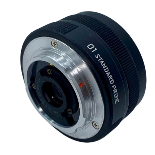 PENTAX Q Mount Lens 01 Standard Prime Black F1.9 8.5mm Excellent