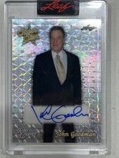 2025 Leaf Red Carpet  - John Goodman Autograph # 1/1 - Super Prismatic Auto