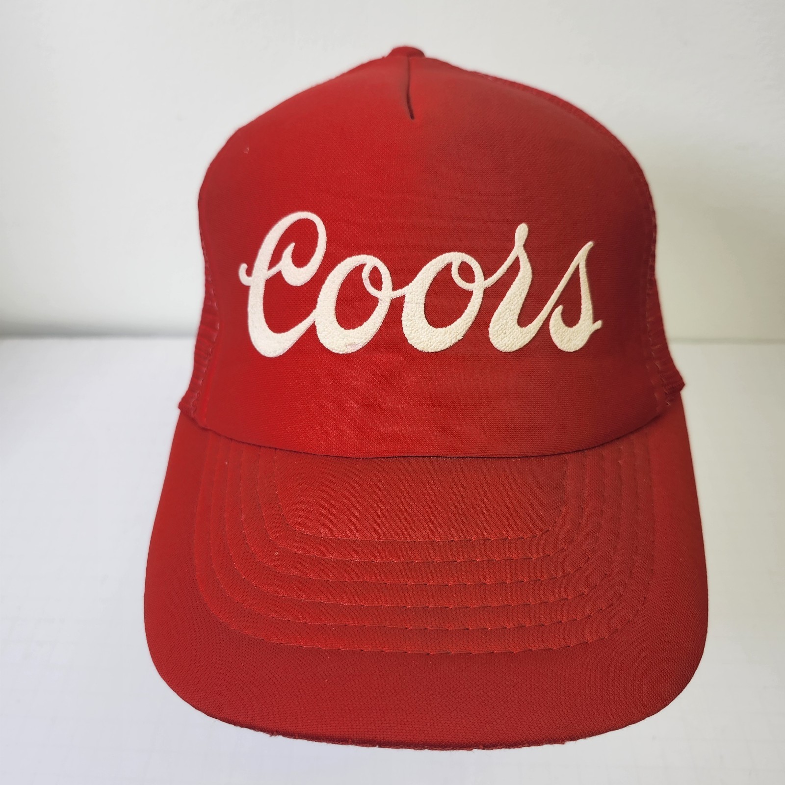 Vintage Coors Snapback Trucker Hat Retro Beer Brand Cap