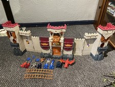 Fisher Price Imaginext medieval Castle Playset Working Lights Sounds With Canon 