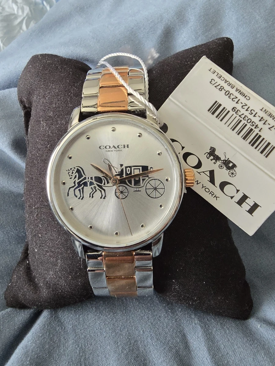 Coach Bracelet Stainless Steel Case Wristwatches for sale | eBay