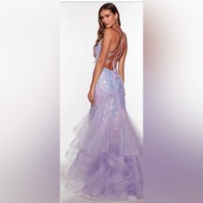 Alyce Paris Sequin Glitter Mermaid Gown