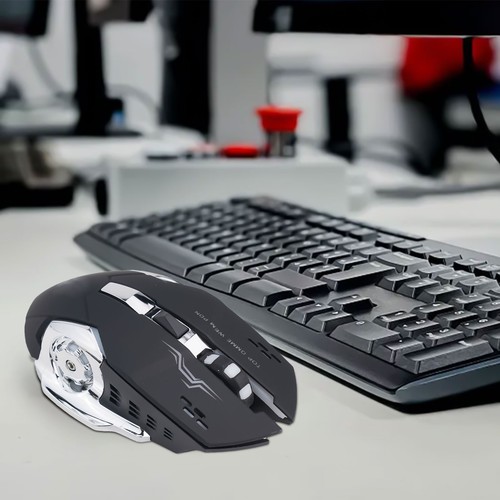 Kabellos Wiederaufladbar Gaming -Maus Kabellos Wiederaufladbar Kompatibilität - Bild 3 von 27