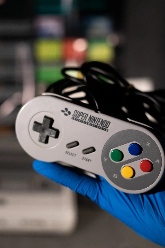 Console Super Nintendo Entertainment System SNES SNSP-001A (FRA) PAL - Imagem 4 de 4