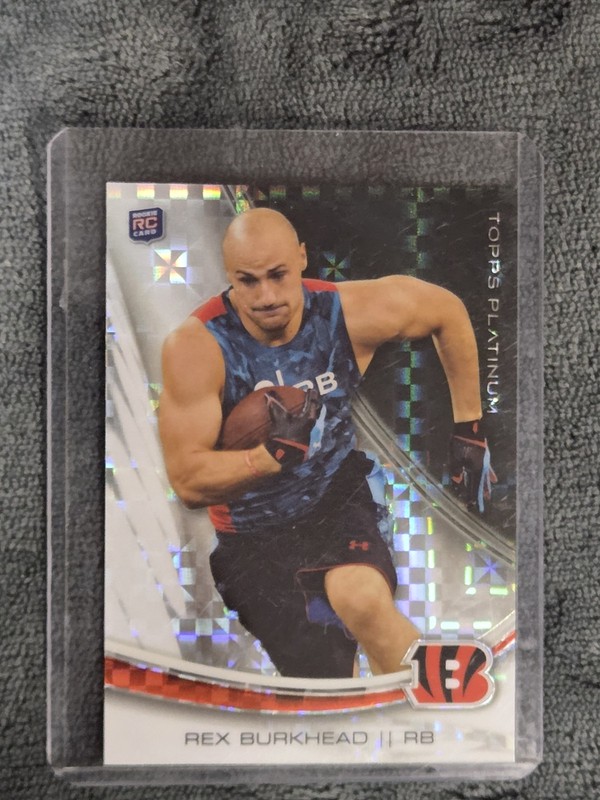 2013 Topps Platinum - Rex Burkhead #135 X-Fractor (RC)