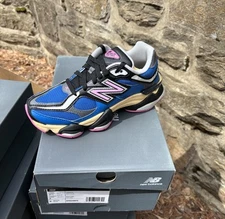 New Balance 9060 Blue Oasis Real Pink Size 4.5 Men’s / 6 Women’s