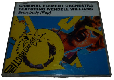 Criminal Element Orchestra - Everybody (Rap) - CD - VGC - Techno - House