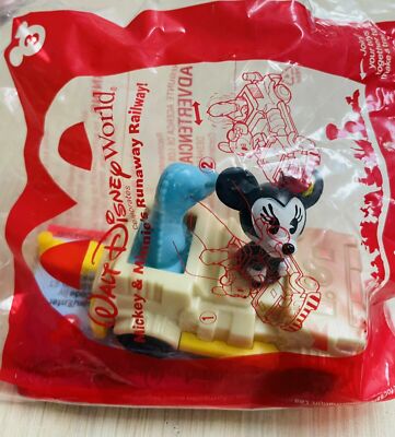 DISNEY 陶器　mickey ミッキー　空飛ぶ自転車　チップとデール Mickey & Minnie's Runaway Railway DINOSAUR ATTRACTION McDonald's