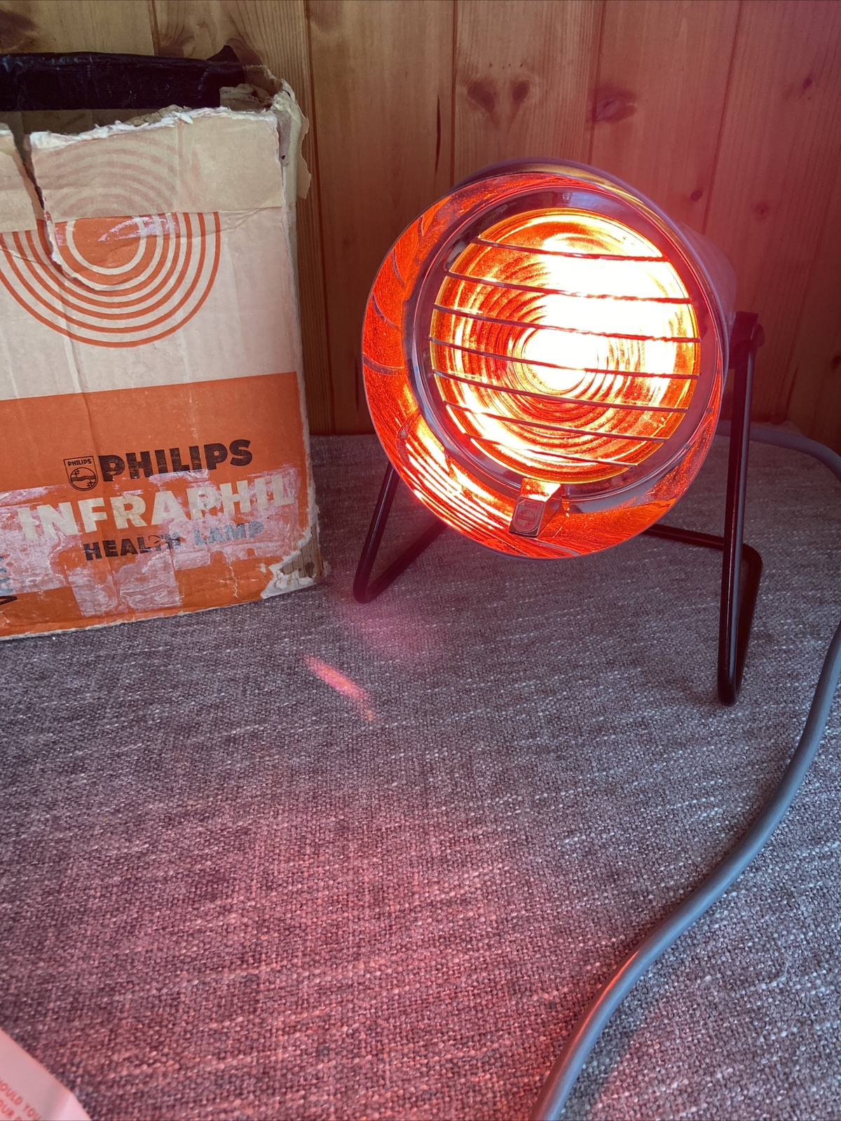 Philips Heat Lamp Infraphil KL7500 Boxed Working Health Aches Sports
