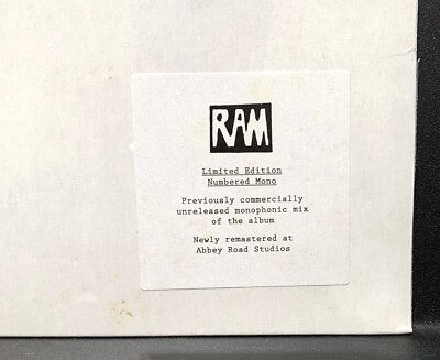 洋楽 paul mccartney ram (RARE MASTER MONO!!) s-l400.jpg