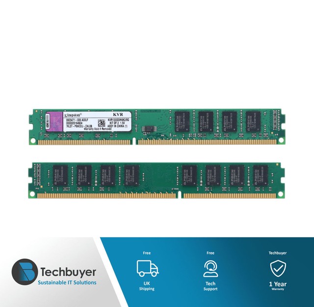 cojo ambición tubo Kingston KVR1333D3N9K2/8G (8 GB, PC3-10600 (DDR3-1333), DDR3 SDRAM, 1333 MHz, DIMM 240-pin) RAM Module | Compra online en eBay cojo ambición tubo Kingston KVR1333D3N9K2/8G (8 GB, PC3-10600 (DDR3-1333), DDR3 SDRAM, 1333 MHz, DIMM 240-pin) RAM Module | Compra online en eBay