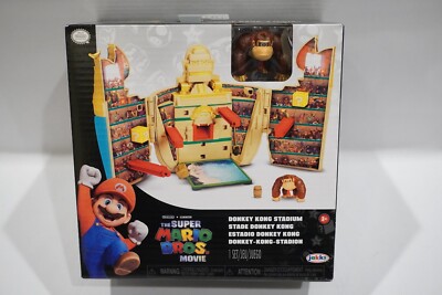 Donkey Kong Stadium Playset Super Mario Bros. Movie BRAND NEW FACTORY SEALED a14