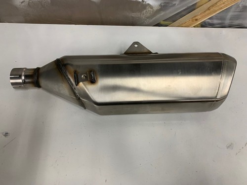 2017-2020 husqvarna 701 supermoto stock exhaust/muffler silver 270-05-182-000