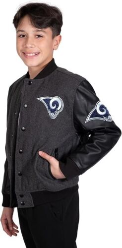 Ultra Game NFL Boys Classic Baseball Varsity Jacket Youth XXL 18-20 - Bild 2 von 3