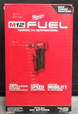 Milwaukee 2485-20 M12 FUEL Brushless Cordless 1/4" Right Angle Die Grinder NEW