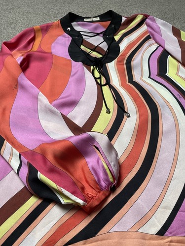 Pucci Bluse mehrfarbig Gr. 40 D (Gr. IT 44) - Bild 4 von 10