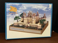 New Chateau de Chambord 3D Paper Model Kit - with Lighting