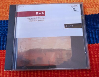 J.S.Bach: The Musical Offering, Ensemble Arion (Cd) (Consegna In Un Giorno)
