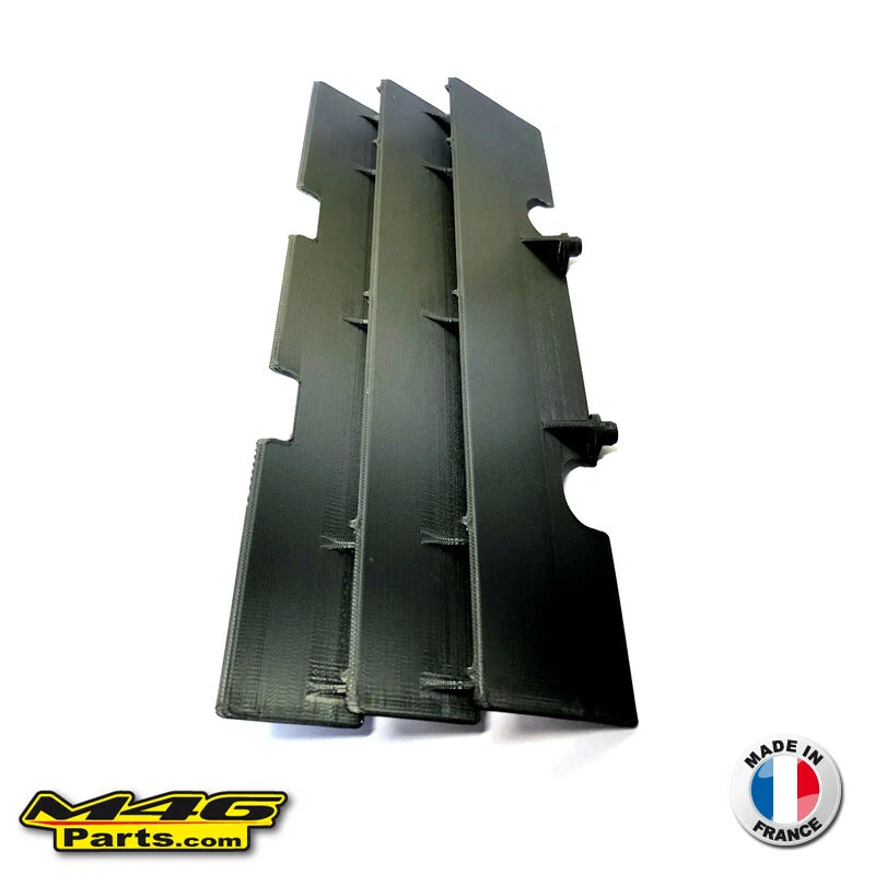 Honda CR 250 1988-1996 Pair of Radiator Louvers 19033-KS7-830 Grilles radiateur - Photo 2/4